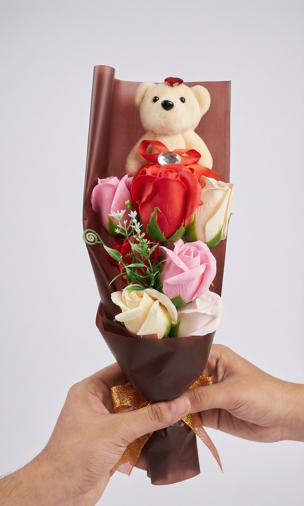 Teddy Rose Bouquet - A Perfect Gift of Love & Elegance
