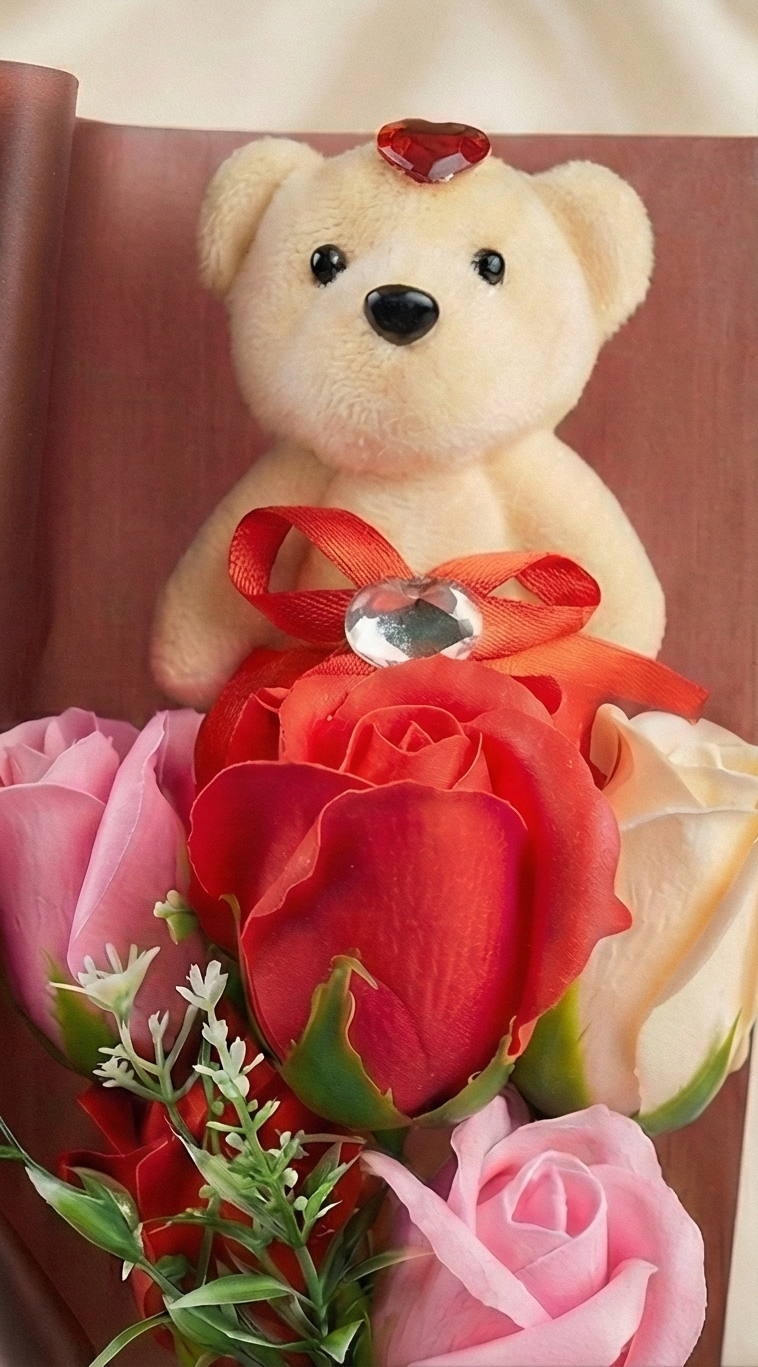 Teddy Rose Bouquet - A Perfect Gift of Love & Elegance
